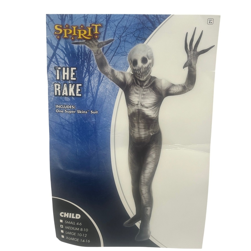 The Rake Morphsuit Creepy Pasta Halloween Monster Costume Urban Legend Child Med